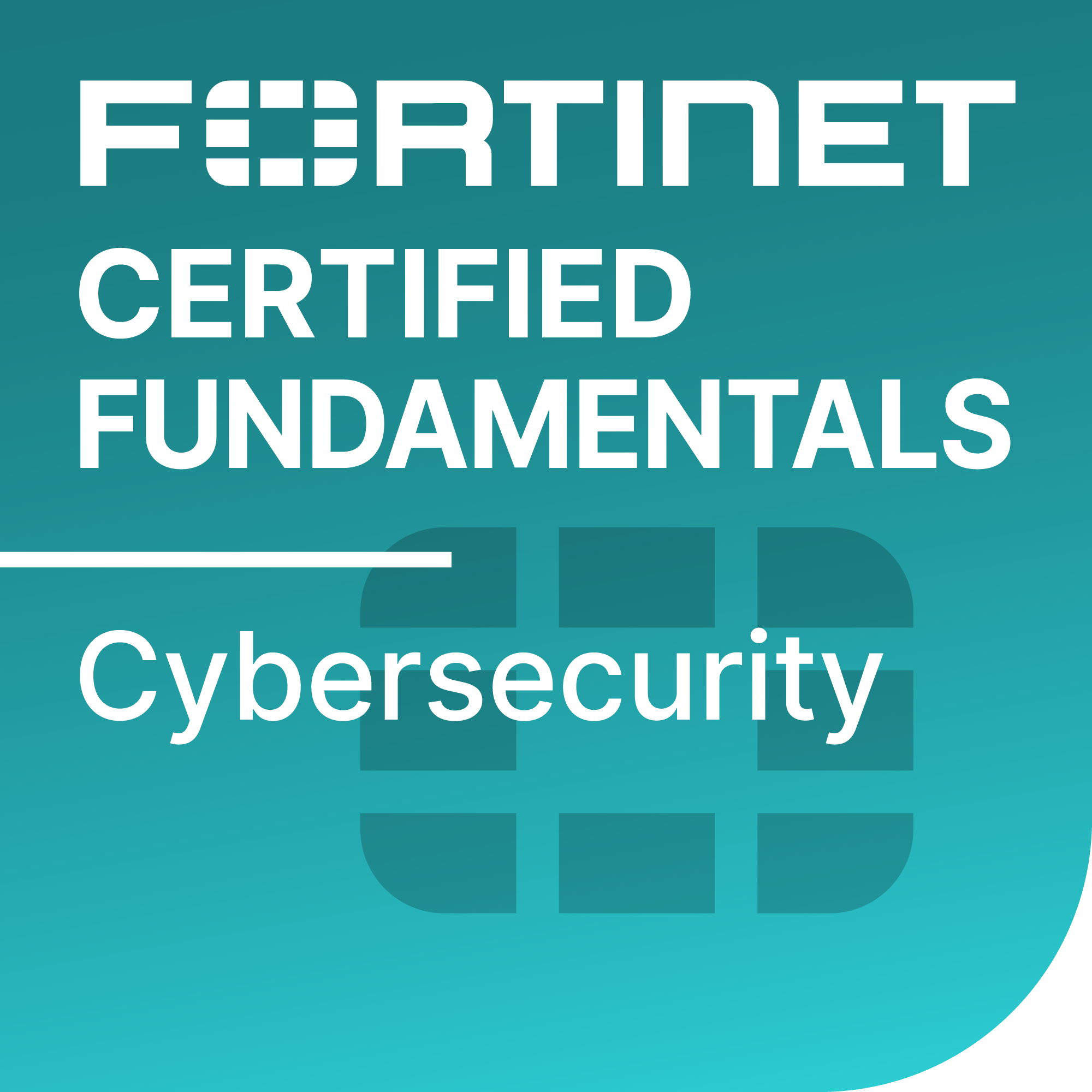 Fortinet Certified Fundamentals — Cybersecurity